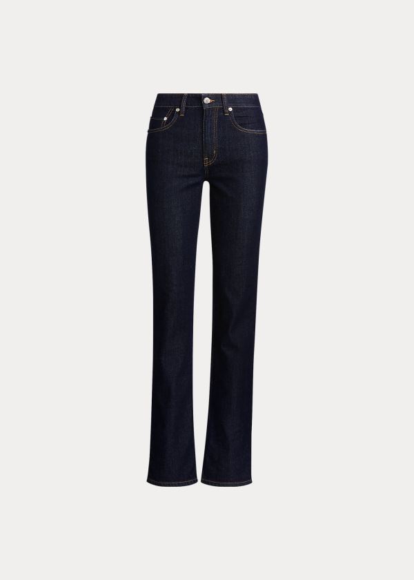 Ralph Lauren Western Straight-Leg Jeans Dame Danmark (YLNGC3742)